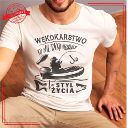Koszulka „Wędkarstwo to styl życia” – koszulka dla wędkarza