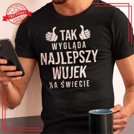 koszulka dla wujka, prezent dla wujka, śmieszna koszulka