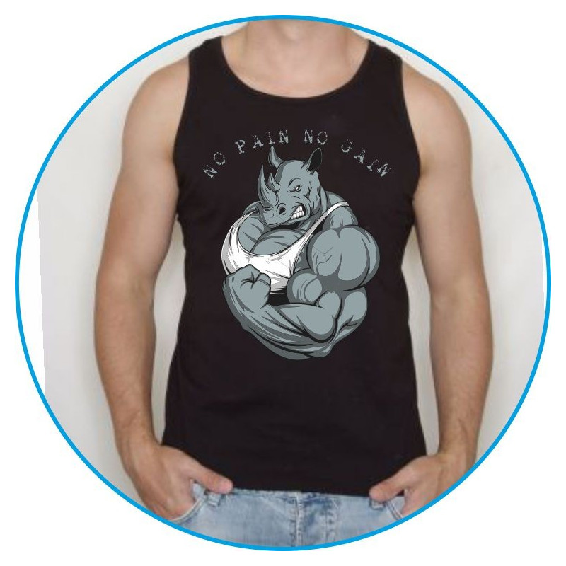 Koszulka na siłownię ramiączka 3