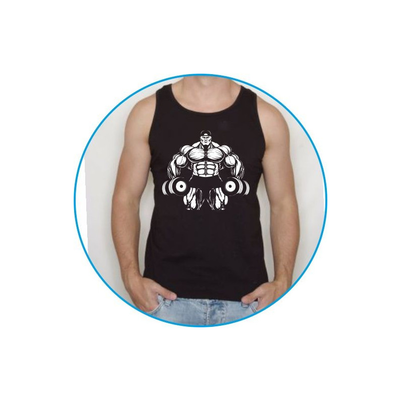 Koszulka na siłownię ramiączka 8