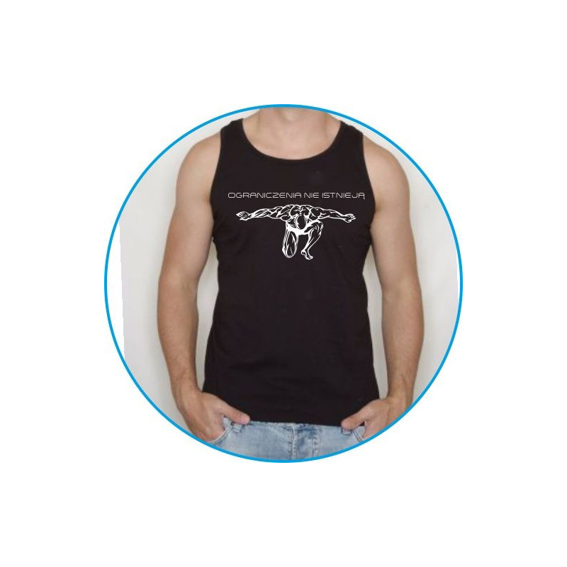 Koszulka na siłownię ramiączka 17