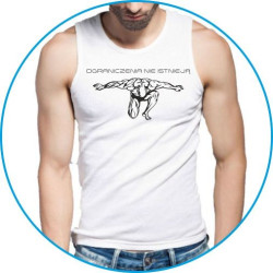 Koszulka na siłownię ramiączka 17