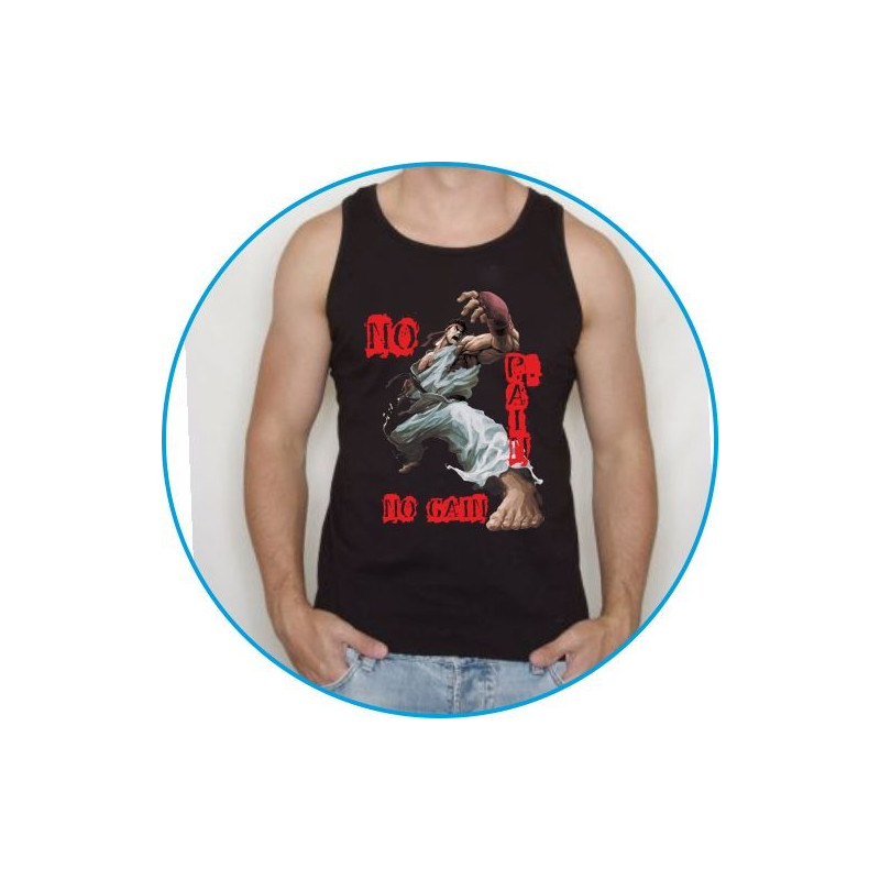 Koszulka na siłownię ramiączka 22