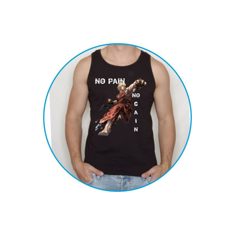 Koszulka na siłownię ramiączka 34