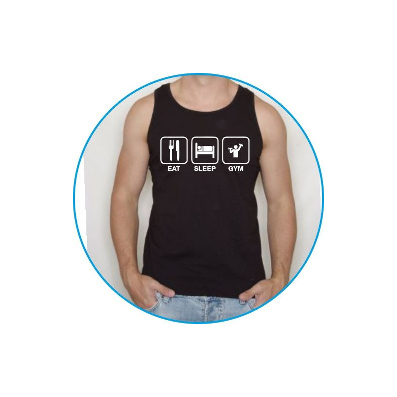 Koszulka na siłownię ramiączka 39