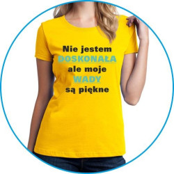 nie jestem doskonała ale moje wady są piękne