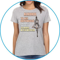alkohol to nie odpowiedz...