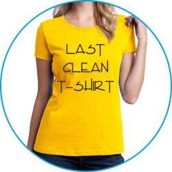 last clean t-shirt