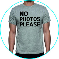 no photo please