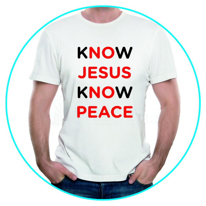 know jesus... know jesus...