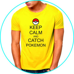 keep calm and catch the pokemon