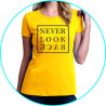 never look back