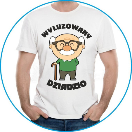 wyluzowany dziadzio