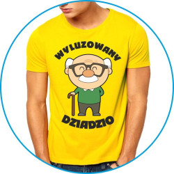 wyluzowany dziadzio