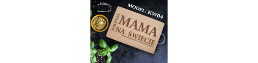 Deska z Grawerem dla Mamy